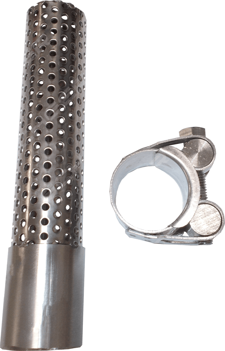 Abgasrohrendstück für Ø35mm Flexrohr